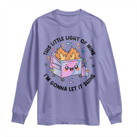 Funny Holo Lil Fire Dumpster Long Sleeve Shirt This Little Light Of Mine I'm Gonna Let It Shine