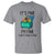 Funny It's Fine I'm Everything Is Fine T Shirt Black Cat Lil Dumpster Fire - Wonder Print Shop