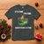 Funny It's Fine I'm Everything Is Fine 2024 Christmas T Shirt Lil Dumpster Fire - Wonder Print Shop