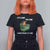 Funny It's Fine I'm Everything Is Fine 2024 Christmas T Shirt For Women Lil Dumpster Fire - Wonder Print Shop