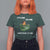Funny It's Fine I'm Everything Is Fine 2024 Christmas T Shirt For Women Lil Dumpster Fire - Wonder Print Shop