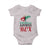 Kwanzaa Saurus Rex Kinara Candles Dinosaur T-rex African Heritage Baby Onesie