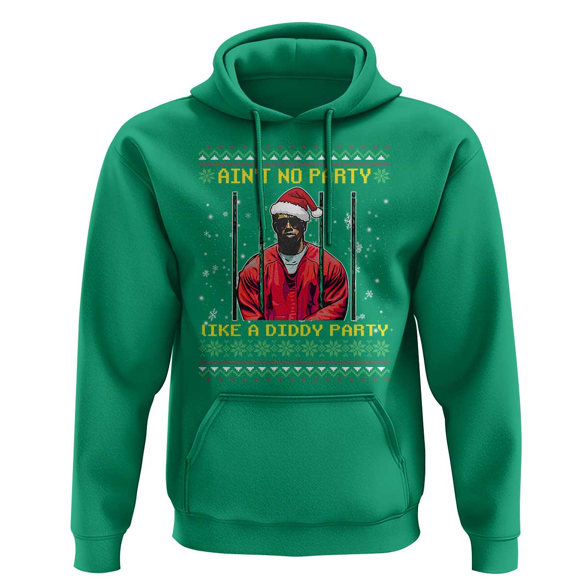 Funny Diddy Ain't No Party Like A Diddy Party Christmas Hoodie