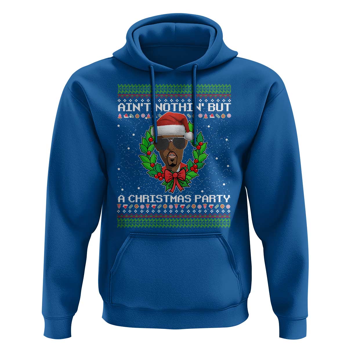 Funny Diddy Ain't Nothin' But A Christmas Party Hoodie