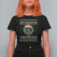 Funny Diddy Ain't Nothin' But A Christmas Party T Shirt For Women - Wonder Print Shop