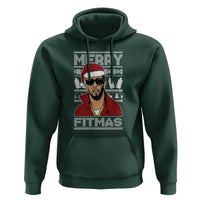 Funny Dirty Santa Diddy Merry Fitmas Hoodie