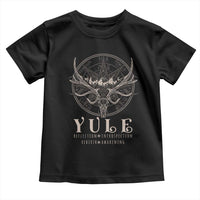 Yule Pagan Toddler T Shirt Reflection Instrospection Rebirth Awakening