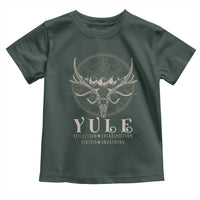 Yule Pagan Toddler T Shirt Reflection Instrospection Rebirth Awakening