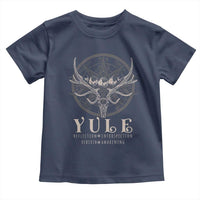 Yule Pagan Toddler T Shirt Reflection Instrospection Rebirth Awakening