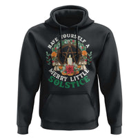 Have Yourself A Merry Little Solstice Hoodie Pagan Pentagram Christmas Wreath
