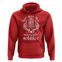 Yule Pagan Hoodie Have Yourself A Merry Little Solstice Vintage Pentagram