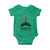 Happy Kwanzaa The 7 Principles African Nguzo Saba Kinara Candles Baby Onesie