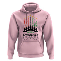 Happy Kwanzaa The 7 Principles African Nguzo Saba Kinara Candles Hoodie