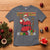 Funny Merry Kwanzaa Christmas T Shirt African American Black Santa Kinara Candles - Wonder Print Shop