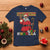Funny Merry Kwanzaa Christmas T Shirt African American Black Santa Kinara Candles - Wonder Print Shop