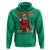 Funny Merry Kwanzaa Christmas Hoodie African American Black Santa Kinara Candles