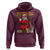 Funny Merry Kwanzaa Christmas Hoodie African American Black Santa Kinara Candles