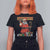 Funny Merry Kwanzaa Christmas T Shirt For Women African American Black Santa Kinara Candles - Wonder Print Shop