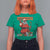 Funny Merry Kwanzaa Christmas T Shirt For Women African American Black Santa Kinara Candles - Wonder Print Shop