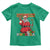 Funny Merry Kwanzaa Christmas Toddler T Shirt African American Black Santa Kinara Candles