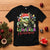Funny Cajun Louisiana Christmas Santa's Alligator T Shirt - Wonder Print Shop