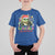 Funny Cajun Louisiana Christmas Santa's Alligator T Shirt For Kid - Wonder Print Shop