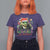 Funny Cajun Louisiana Christmas Santa's Alligator T Shirt For Women - Wonder Print Shop