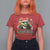 Funny Cajun Louisiana Christmas Santa's Alligator T Shirt For Women - Wonder Print Shop