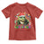 Funny Cajun Louisiana Christmas Santa's Alligator Toddler T Shirt
