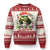 Funny Cajun Louisiana Christmas Santa's Alligator Ugly Christmas Sweater - Wonder Print Shop