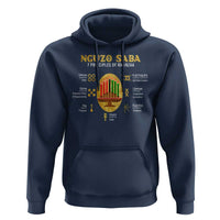 Nguzo Saba Symbols The 7 Principles Of Kwanzaa Kinara Candles Hoodie