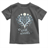 Winter Solstice Yule Pagan Christmas Reindeer Toddler T Shirt