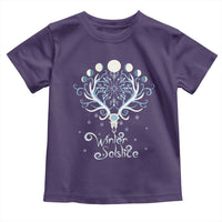 Winter Solstice Yule Pagan Christmas Reindeer Toddler T Shirt