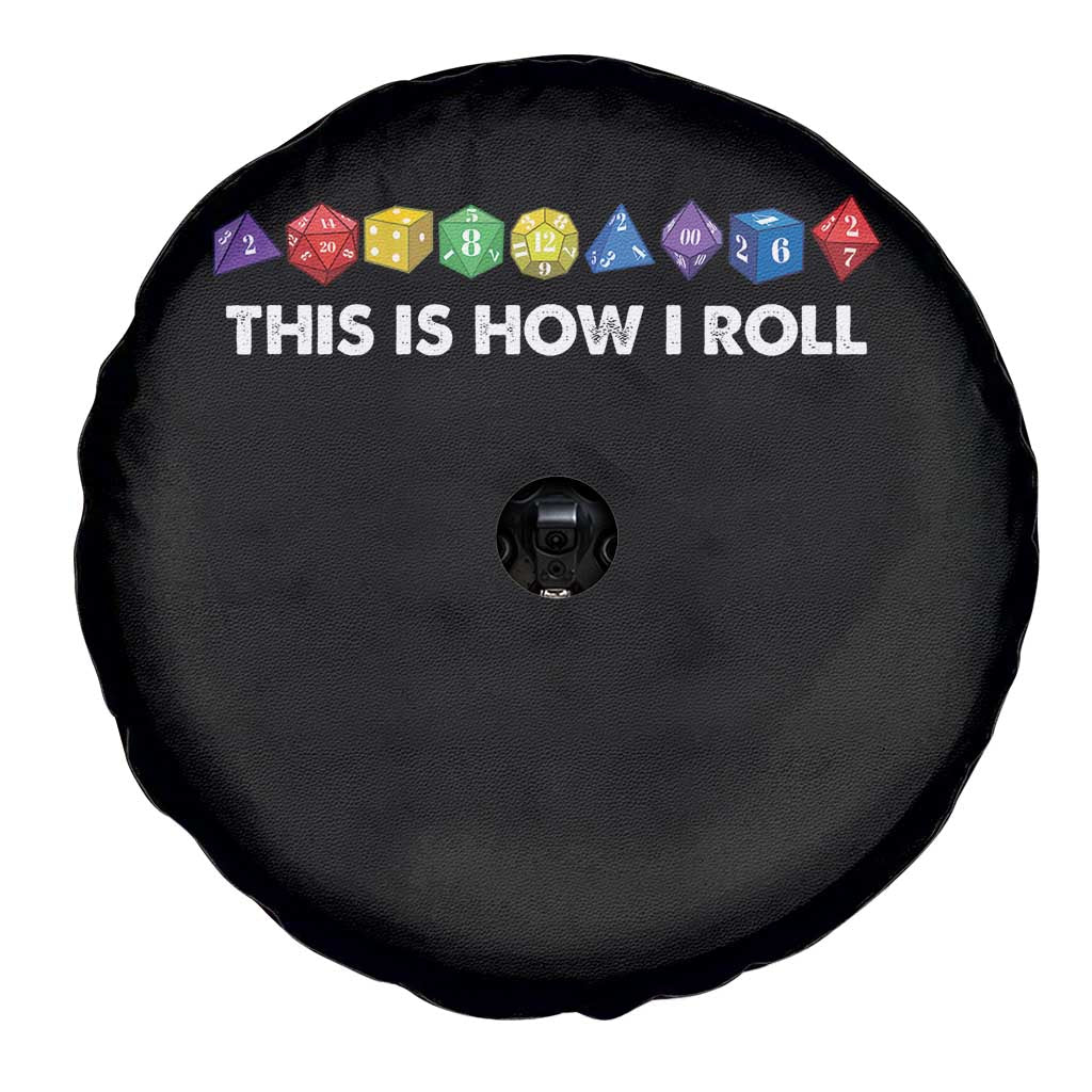 Funny Role Playing Tabletop Dice Spare Tire Cover This Is How I Roll