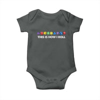 Funny Role Playing Tabletop Dice Baby Onesie This Is How I Roll