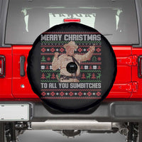 Merry Christmas To All You Sumbitches Spare Tire Cover Funny Smokey Xmas Movie The Bandit - Wonder Print Shop
