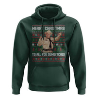 Merry Christmas To All You Sumbitches Hoodie Funny Smokey Xmas Movie The Bandit - Wonder Print Shop