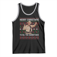 Merry Christmas To All You Sumbitches Tank Top Funny Smokey Xmas Movie The Bandit - Wonder Print Shop