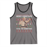 Merry Christmas To All You Sumbitches Tank Top Funny Smokey Xmas Movie The Bandit - Wonder Print Shop