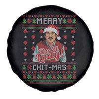 Funny Chit Christmas Spare Tire Cover Merry Chit Mas Do It Lady Ugly Xmas - Wonder Print Shop