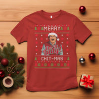 Funny Chit Christmas T Shirt Merry Chit Mas Do It Lady Ugly Xmas - Wonder Print Shop