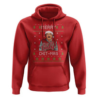 Funny Chit Christmas Hoodie Merry Chit Mas Do It Lady Ugly Xmas - Wonder Print Shop
