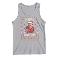 Funny Chit Christmas Tank Top Merry Chit Mas Do It Lady Ugly Xmas - Wonder Print Shop