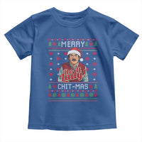 Funny Chit Christmas Toddler T Shirt Merry Chit Mas Do It Lady Ugly Xmas - Wonder Print Shop