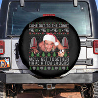 Funny Nakatomi Plaza Christmas Spare Tire Cover Come Out To The Coast John Xmas 80's Die Movie - Wonder Print Shop