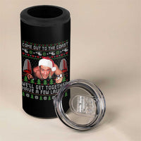 Funny Nakatomi Plaza Christmas 4 in 1 Can Cooler Tumbler Come Out To The Coast John Xmas 80's Die Movie - Wonder Print Shop