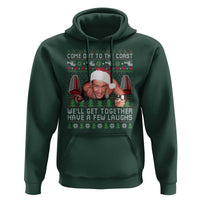 Funny Nakatomi Plaza Christmas Hoodie Come Out To The Coast John Xmas 80's Die Movie - Wonder Print Shop