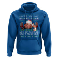 Funny Nakatomi Plaza Christmas Hoodie Come Out To The Coast John Xmas 80's Die Movie - Wonder Print Shop