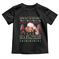 Funny Nakatomi Plaza Christmas Toddler T Shirt Come Out To The Coast John Xmas 80's Die Movie - Wonder Print Shop