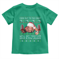 Funny Nakatomi Plaza Christmas Toddler T Shirt Come Out To The Coast John Xmas 80's Die Movie - Wonder Print Shop